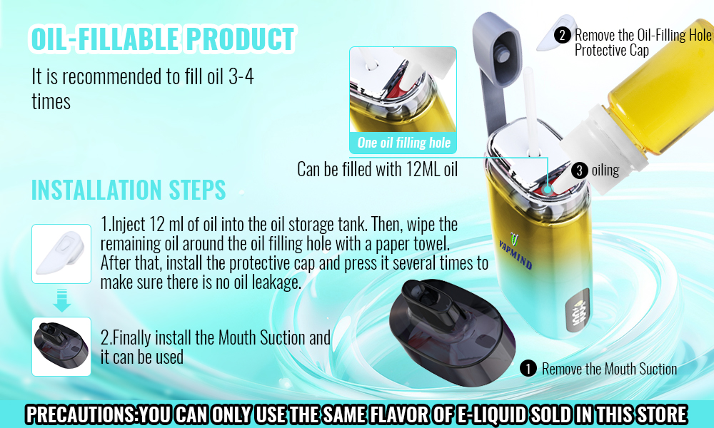 Refillable Vape Operation