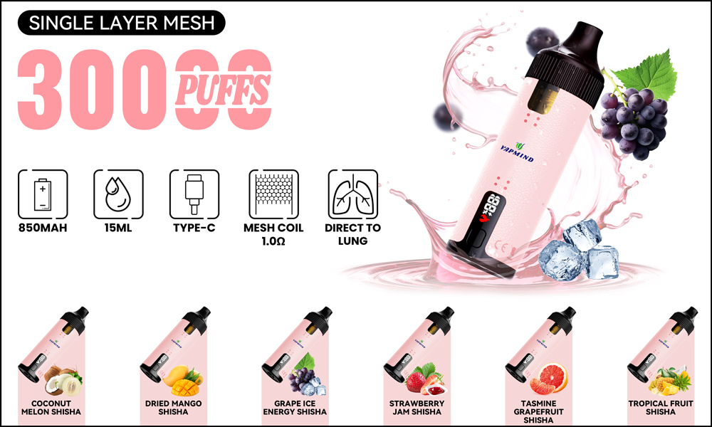 moostwer vapes Repeat Refueling Vape Lung Vapor Disposable Vape Vapmind Vape 30000PUFFS Big Smoke Vape Refillable Disposable Electronic Cigarettes Vape Shops Near Me