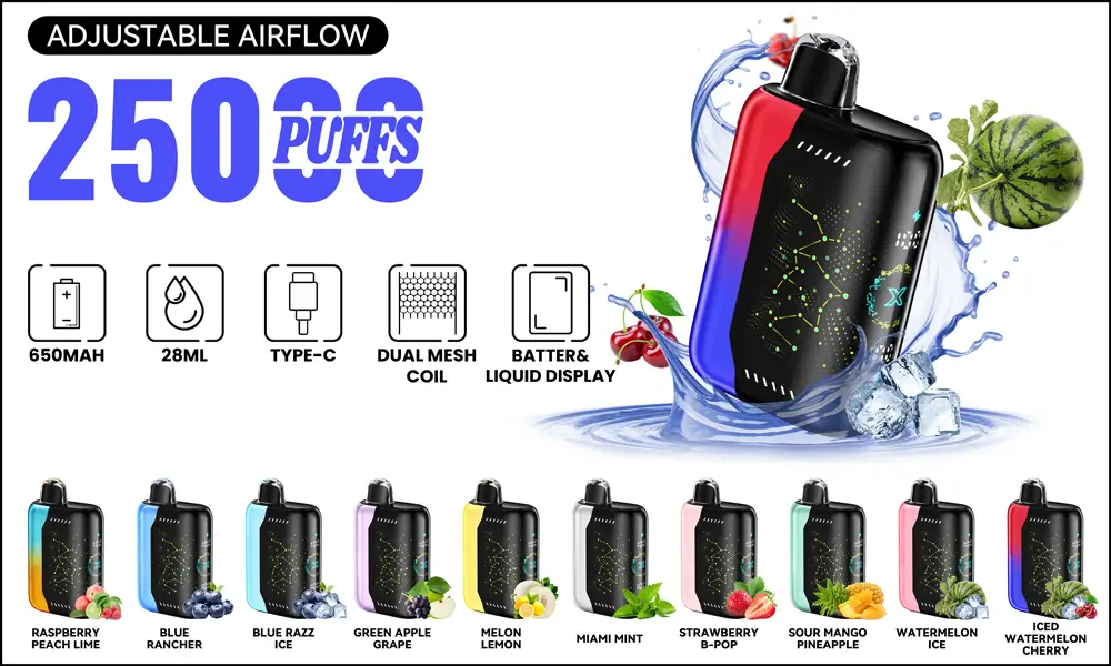 Starry Sky Vape Disposable Vape 25000Puffs Vapmind Vape Shop 2025 New E-Cigarette recommendations latest E Cigarette DTL Vape Online Vape Store Sm